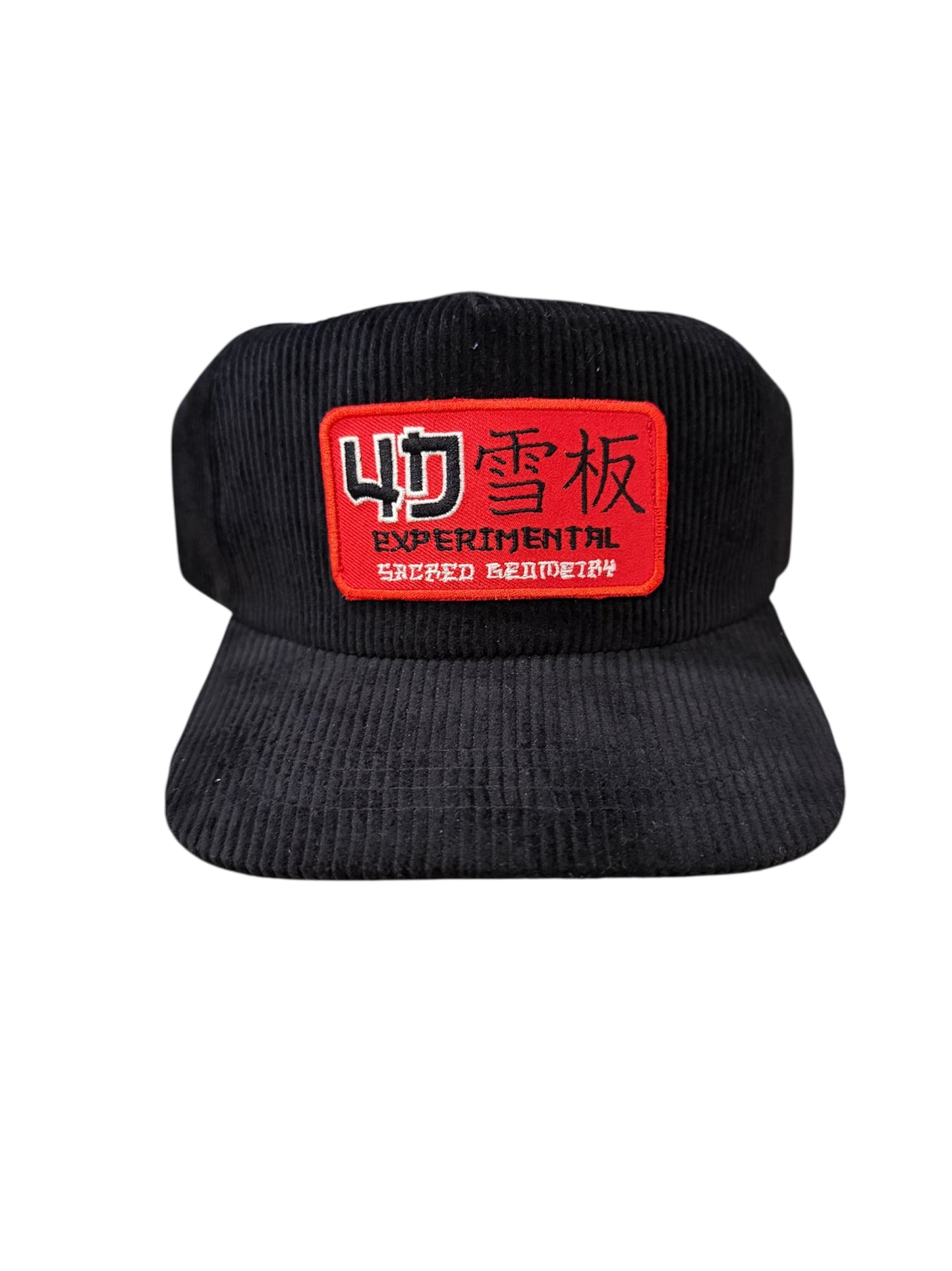 4D Sacred Geometry Hat - Black