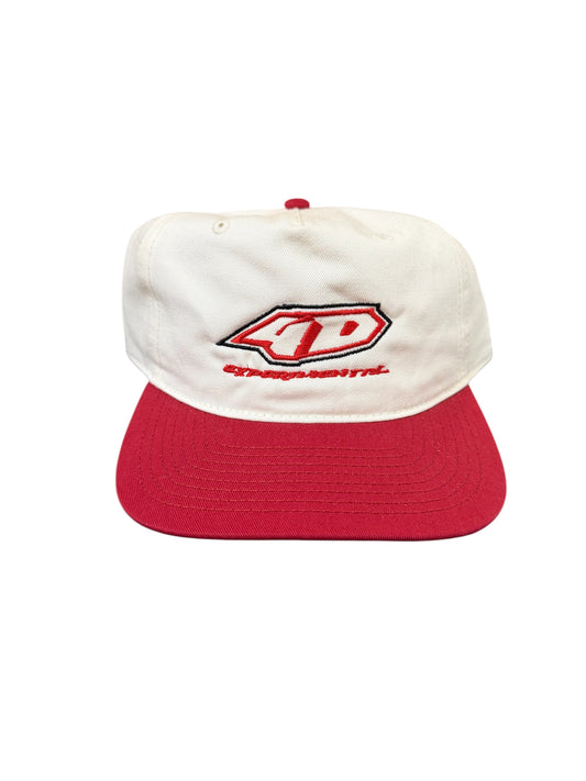 4D FMX Hat - Reverse Red